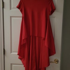 English Factory Red Dress/ T shirt dress